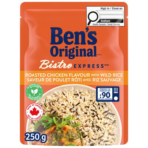 Ben's Original Bistro Express Long Grain Rice & Roasted Chicken 250 g