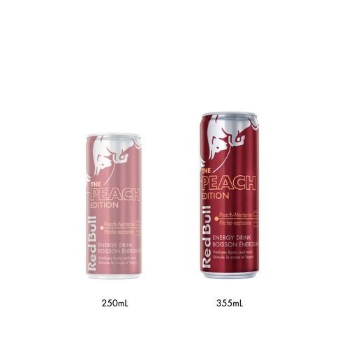 Red Bull Energy Drink Peach Edition 355 ml (can)