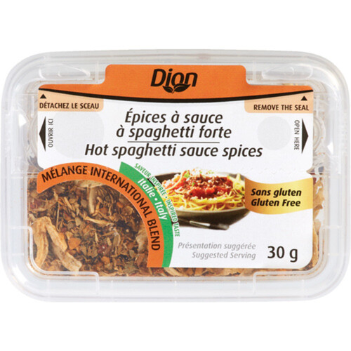 Dion Gluten-Free Spice Mix Hot Spaghetti Sauce 30 g