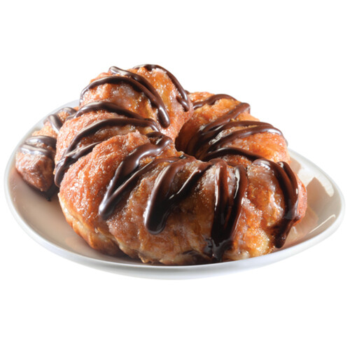 Special D Baking Glazed Chocolate Croissant Donuts 6 EA (frozen)