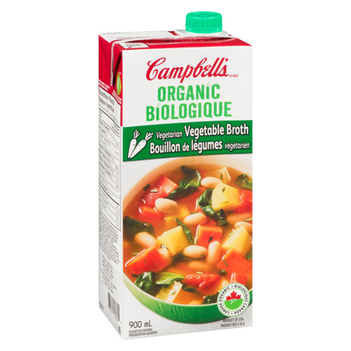 Campbell's Organic Broth Vegetable 900 ml