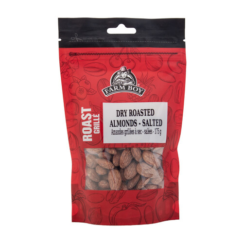 Farm Boy Dry Roasted Almonds Salted 175 g