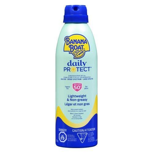 Banana Boat Daily Protect Sunscreen Spray SPF 50+ 226 g