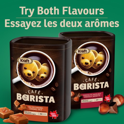 Kraft Cafe Barista Flavoured Ground Coffee Salted Caramel 340 g