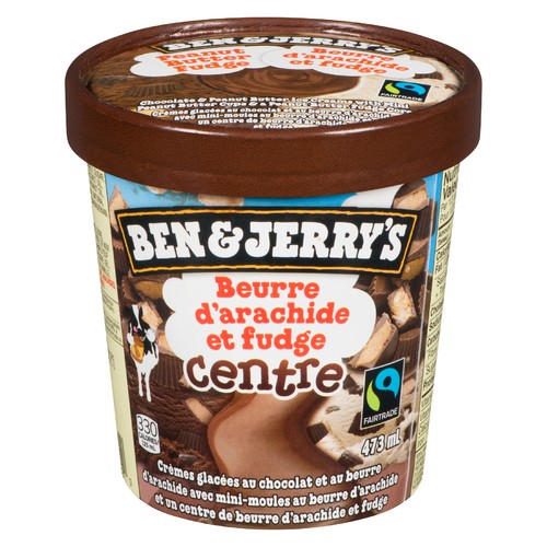 Ben & Jerry's Ice Cream Peanut Butter Fudge 473 ml
