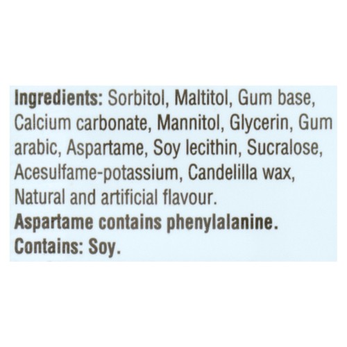 Dentyne Ice Sugar-Free Gum Spearmint 4 x 16 (64 Pieces)
