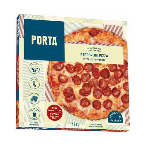 Porta Frozen Pizza Pepperoni 431 g