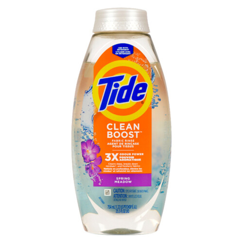 Tide Rinse & Refresh Liquid Fabric Enhancers Clean Boost Spring Meadow 754 ml