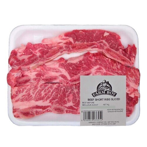 Farm Boy Sliced Beef Short Ribs