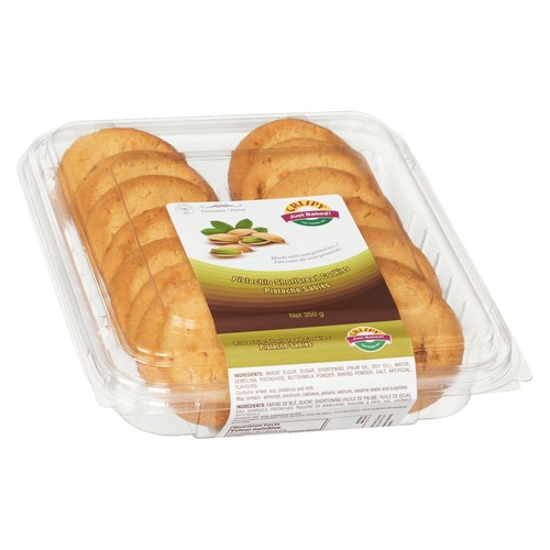 Crisp Shortbread Cookies Pistachio 350 g