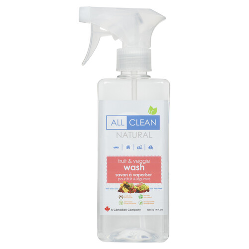 All Clean Natural Fruit & Vegetables Wash 500 ml