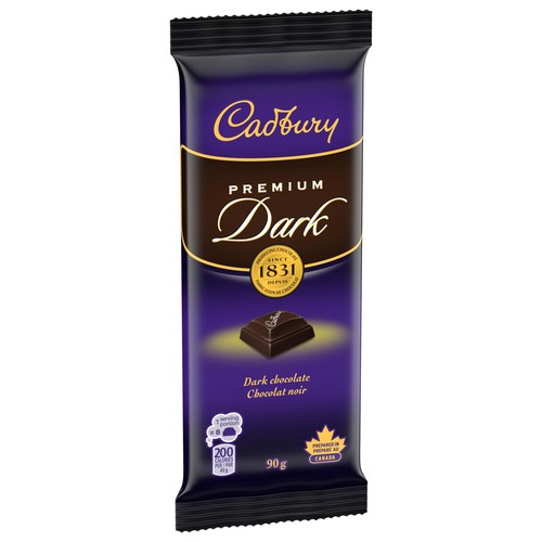 Cadbury Premium Bar Dark Chocolate 90 g
