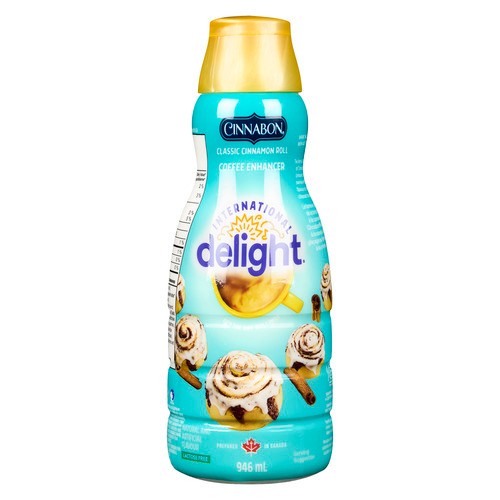 International Delight Coffee Enhancer Cinnabon Classic Cinnamon Roll 946 ml