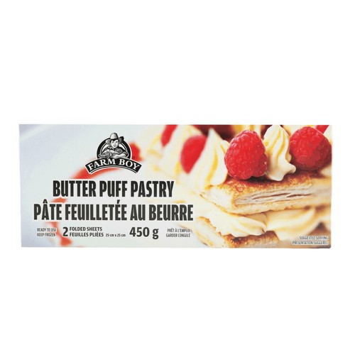 Farm Boy Butter Puff Pastry 450 g (frozen)