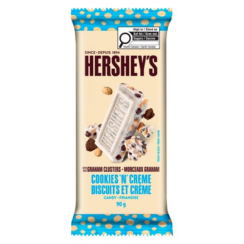 Hershey's Chocolate Bar Cookies N Creme Graham Clusters 90 g