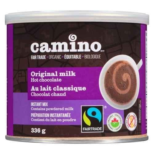 Camino Organic Hot Chocolate Mix Original Milk 336 g