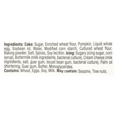 Simple Joys Bakery Iced Sliced Cake Spiced Pumpkin 400 g