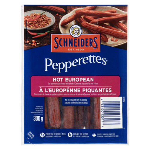 Schneiders Pepperettes Sausage Sticks Hot European 300 g