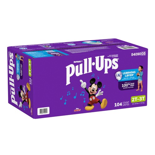 Huggies Pull-Ups Boy's Potty Training Pants 2T-3T 104 Count