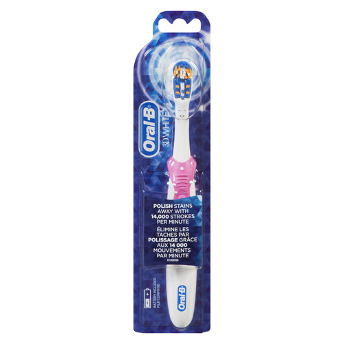 Oral-B 3D White Battery Power Toothbrush 