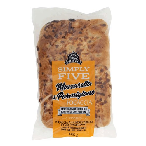 Farm Boy Focaccia Mozzarella & Parmigiano 600 g