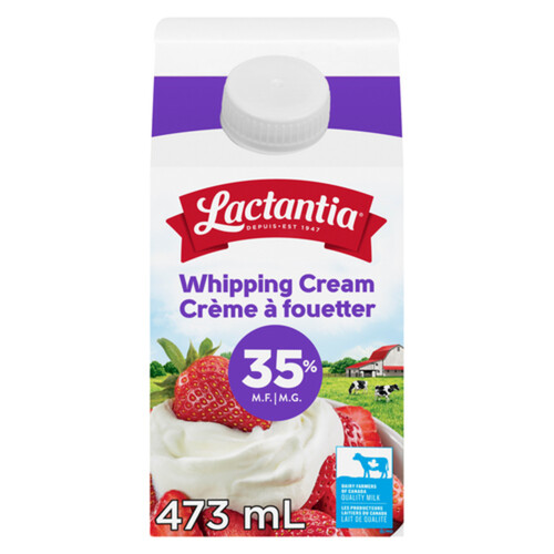 Lactantia Whipping Cream 35% 473 ml