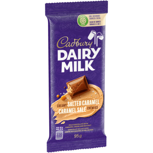 Cadbury Dairy Milk Creamy Salted Caramel 95 g