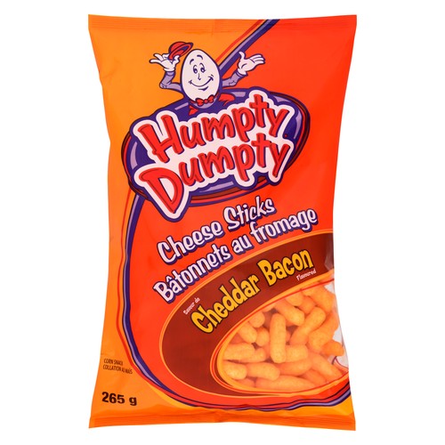 Humpty Dumpty Cheddar Bacon Cheese Sticks 265 g