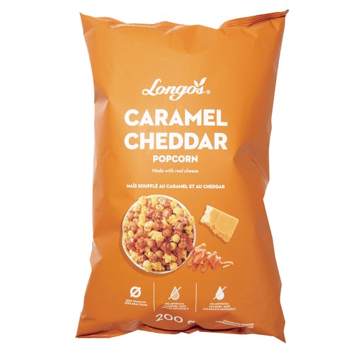 Longo's Popcorn Caramel Cheddar 200 g