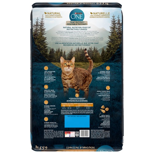 Purina ONE True Instinct Dry Cat Food Grain Free Chicken 6.53 kg