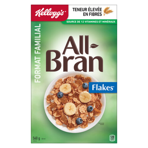 Kellogg's All Bran Cereal Flakes Original 560 g