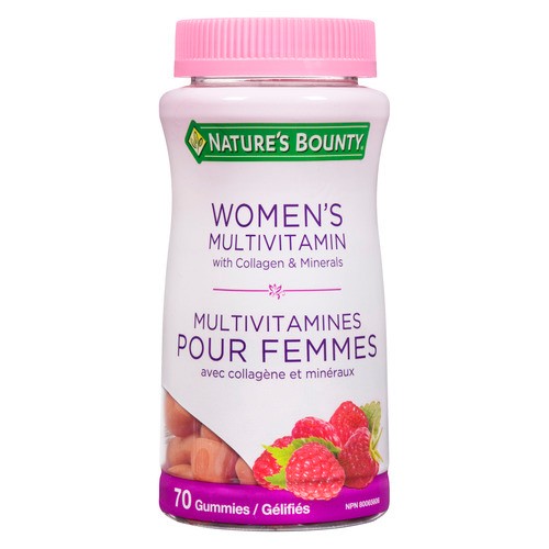 Nature's Bounty Women's Multivitamin Supplement Mixed Berry 70 EA