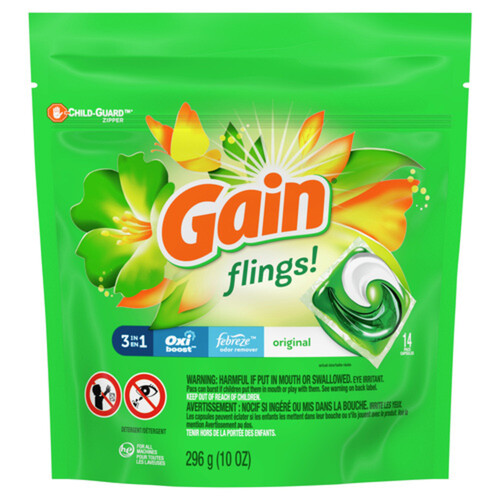 Gain Flings Aroma Boost Original 14 Pacs 296 g