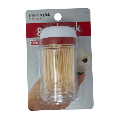 Good Cook Toothpicks With Holder 200 Pieces Pack