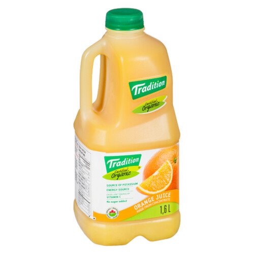 Tradition Organic Juice Orange 1.6 L