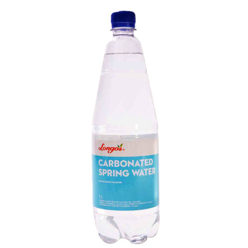 Longo's Sparkling Spring Water 1 L (bottle)