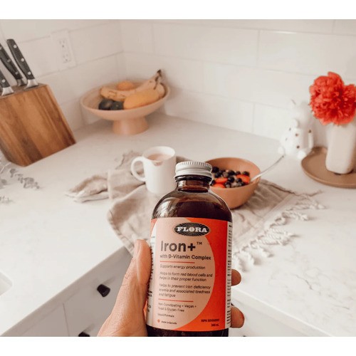 Flora Iron+ With B-Vitamin Complex Liquid Formula 240 ml