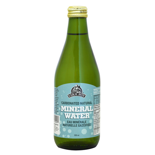 Farm Boy Carbonated Water 355 ml (bottle)
