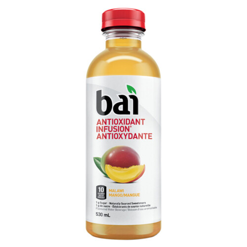 Bai Antioxidant Beverage Mango Malawi 530 ml (bottle)