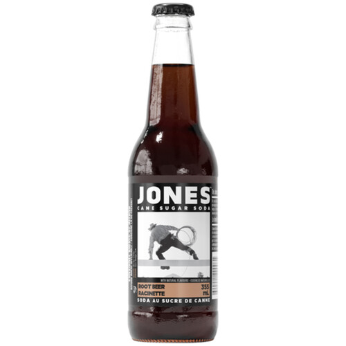 Jones Craft Soda Cane Sugar Root Beer 355 ml (bottle)