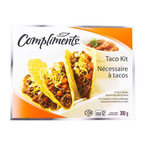 Compliments Taco Dinner Kit 300 g