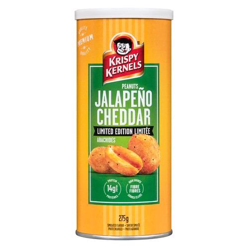 Krispy Kernels Peanuts Jalapeno Cheddar 275 g
