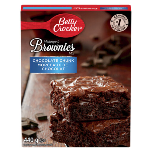 Betty Crocker Brownies Mix Chocolate Chunk 16 Servings 440 g