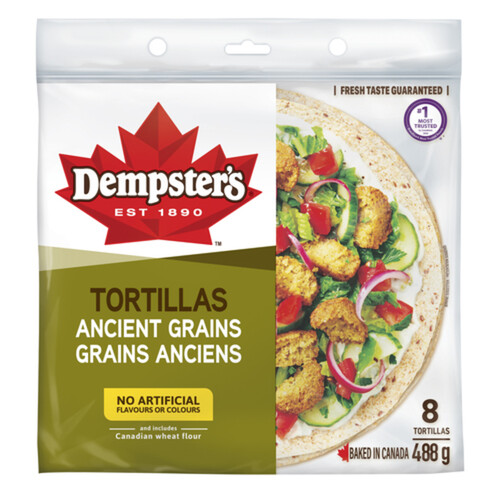 Dempster’s Tortillas Ancient Grains Large 488 g