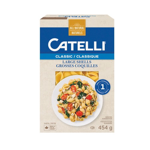 Catelli Pasta Large Shells 454 g