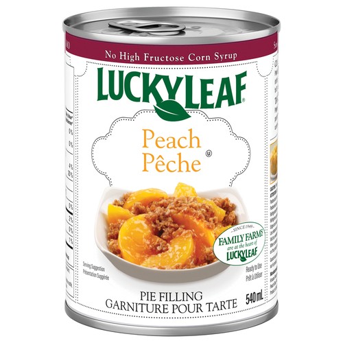 Lucky Leaf  Pie Filling Peach 540 ml