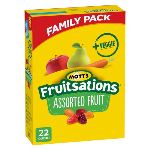 Mott's Fruitsations + Veggie Assorted Fruit 498 g