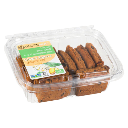 GluteNull Gluten-Free Cookies Ginger Square 320 g