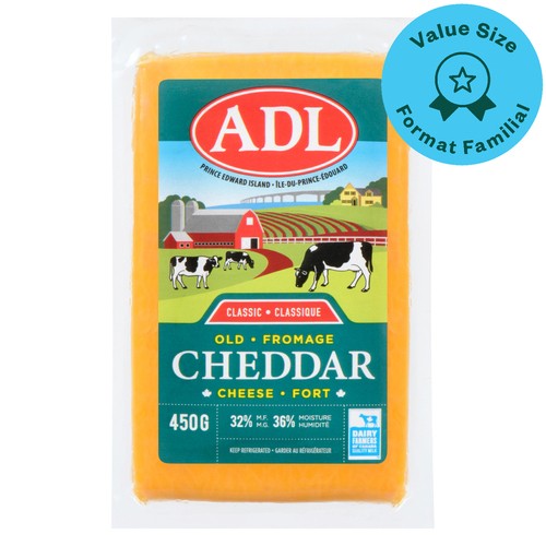 ADL Classic Coloured Cheddar Old 450 g
