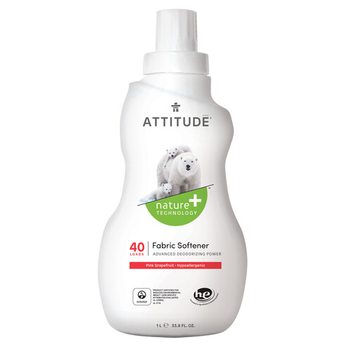 Attitude Nature+ Fabric Softener Pink Grapefruit 1 L